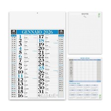 100 PZ CALENDARIO Olandese BLU