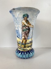VASO CERAMICA FORMA TROMBA