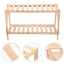 1 PZ Pianta in legno Stand