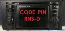 code pin pour autoradio rns d