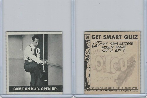 1966 topps get smart - topps,, smart,