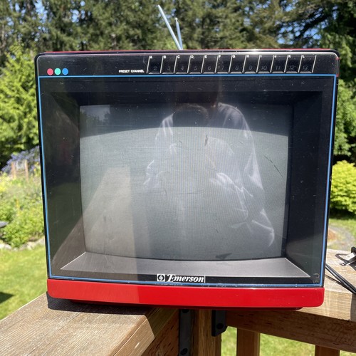Vintage emerson a - tv,