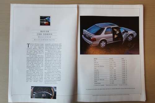 Estratto brochure gamma - , rover