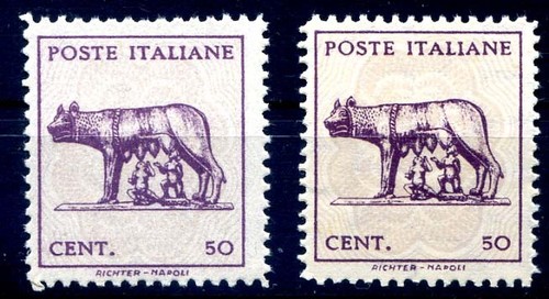 Luogotenenza 1944 lupa con - 1944, e