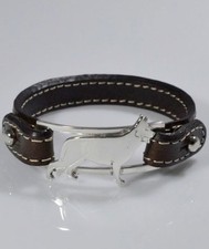 Bracciale cinturino in vera