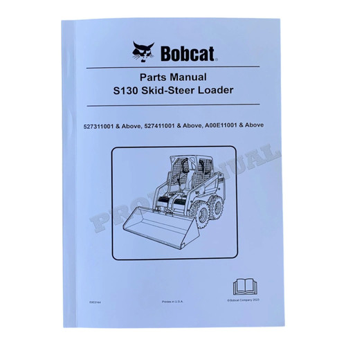 Bobcat s130 manuale catalogo - bobcat,