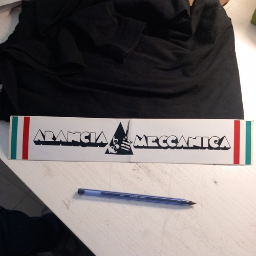 Adesivo arancia meccanica - adesivo, juve