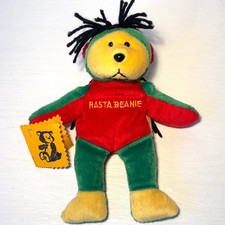 Peluche orso rasta 9" con