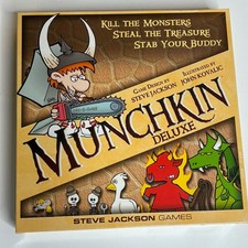 Munchkin deluxe board game - munchkin,
