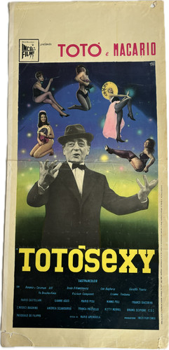 Locandina cinema toto sexy - locandina, cinema: