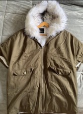 Parka Pinko Donna Taglia S Colore Verde Parka 4 Stagioni Nuovo