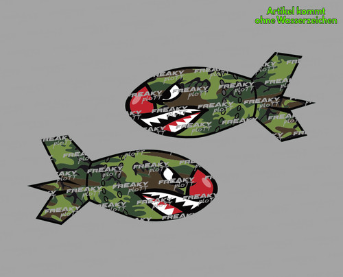 Adesivi bomba mm squalo - 2, 80
