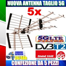 5 PEZZI DI ANTENNA DIGITALE