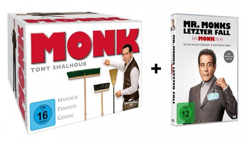 Monk die komplette serie - die,