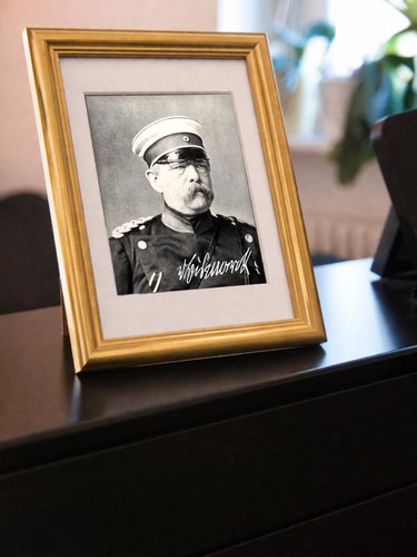 Autografo repro otto von - autografo,