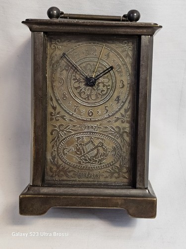 Antico orologio viaggio con - orologio, da