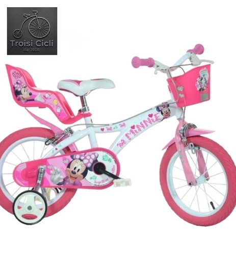 Bici bambina minnie dino - bici,