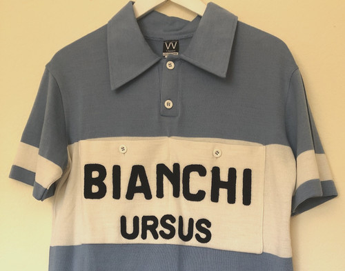 Maglia bianchi ursus - ursus, moderna