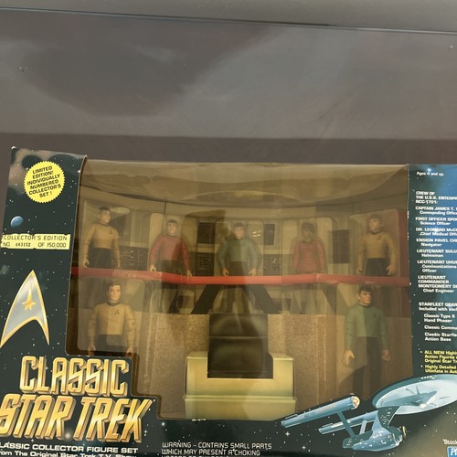 Set figurine classic star trek - set,