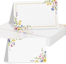 50Pz Segnaposto Fiori Matrimonio Compleanno Battesimo Cresima Bambini Prima Comu