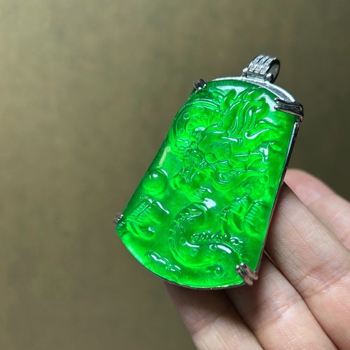 Ciondolo collana drago - e,