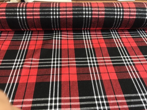 Tessuto scozzese tartan rosso - tartan,