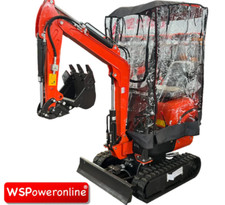 Mini escavatore copertura