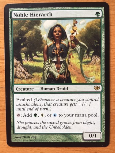 Mtg noble hierarch conflux - hierarch, nm