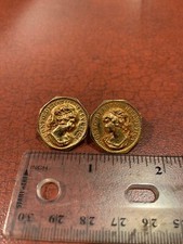Coppia orecchini busto cammeo