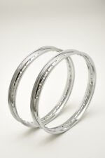 COPPIA CERCHI IN ACCIAIO CROMATO DUCATI DIANA 250