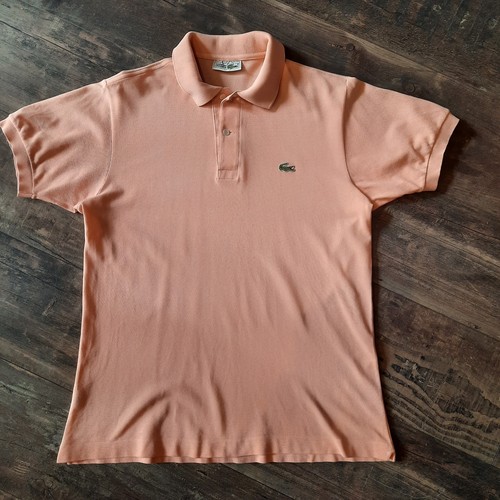 Lacoste polo saumon - saumon, 100%
