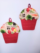 Set di 2 guanti da forno per