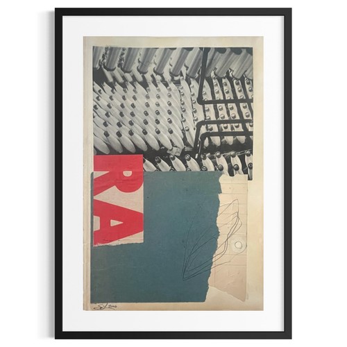 Collage originale arte moderna