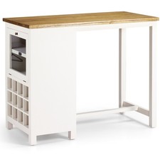 Isola cucina shabby chic con