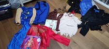 Lotto 4 Vestiti Carnevale x Bambini/Ragazzi 4-13 anni (Indiano, Mago, Batman...)