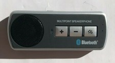 VIVAVOCE BLUETOOTH PER AUTO TRASMETTITORE MULTIPOINT SPEAKERPHONE UNIVERSALE