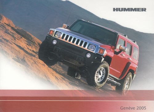 Hummer h3 depliant - h1,