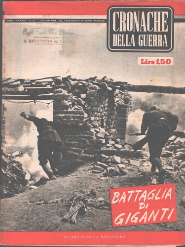 Rivista cronache della guerra - rivista,