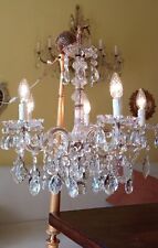 Antico Lampadario Stile Maria Teresa Restaurato