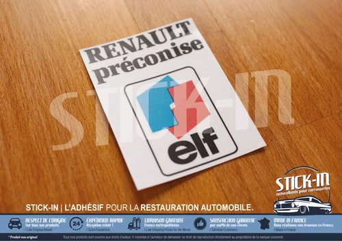 Autocollant sticker renault - autocollant, "renault