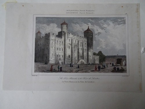 Stahlstich tour blanche a - "la,