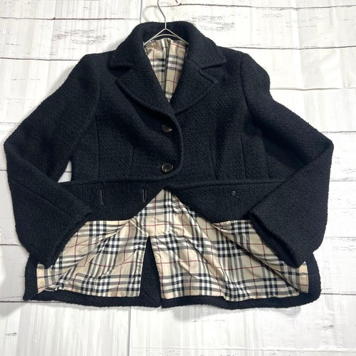 Giacca tweed lana - , mohair