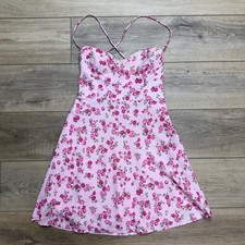 Mini abito Zara rosa floreale