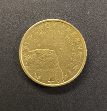 Moneta centesimi slovenia - moneta, 50