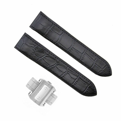 Cinturino pelle nero 23mm - pelle,