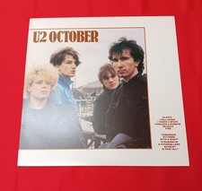 U2: OCTOBER  VINYL LP 1981