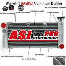 Radiatore motore alluminio per