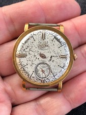 Enicar Ultrasonic Vintage Watch Working For Parts Repair