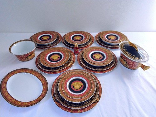 Rosenthal versace medusa - medusa, red