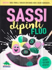 Sassi dipinti fluo vv - dipinti,